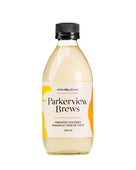 Parkerview Brews Pineapple Coconut Kombucha (330ml)