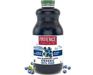 Patience Fruit & Co. Organic Wild Blueberry Juice (946ml)