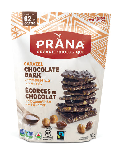 Prana Chocolate Bark Caramelized Nuts with Sea Salt (95g)