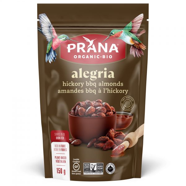 Prana Alegria Hickory BBQ Almonds (150g)