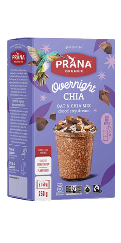 Prana Overnight Chia Chocolatey Dream (5x50g)