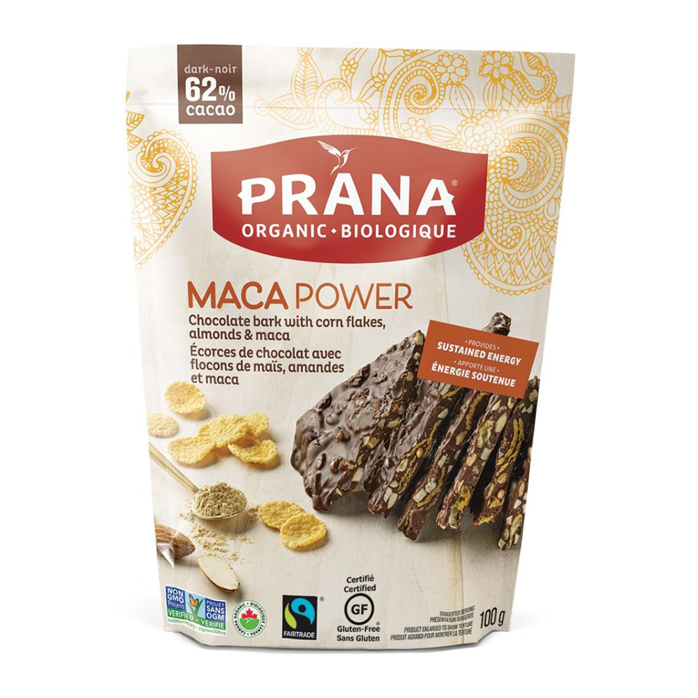 Prana Maca Power Chocolate Bark (100g)