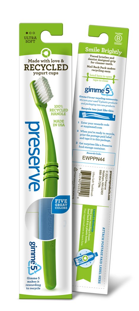 Preserve Recycled Toothbrush Ultra Soft