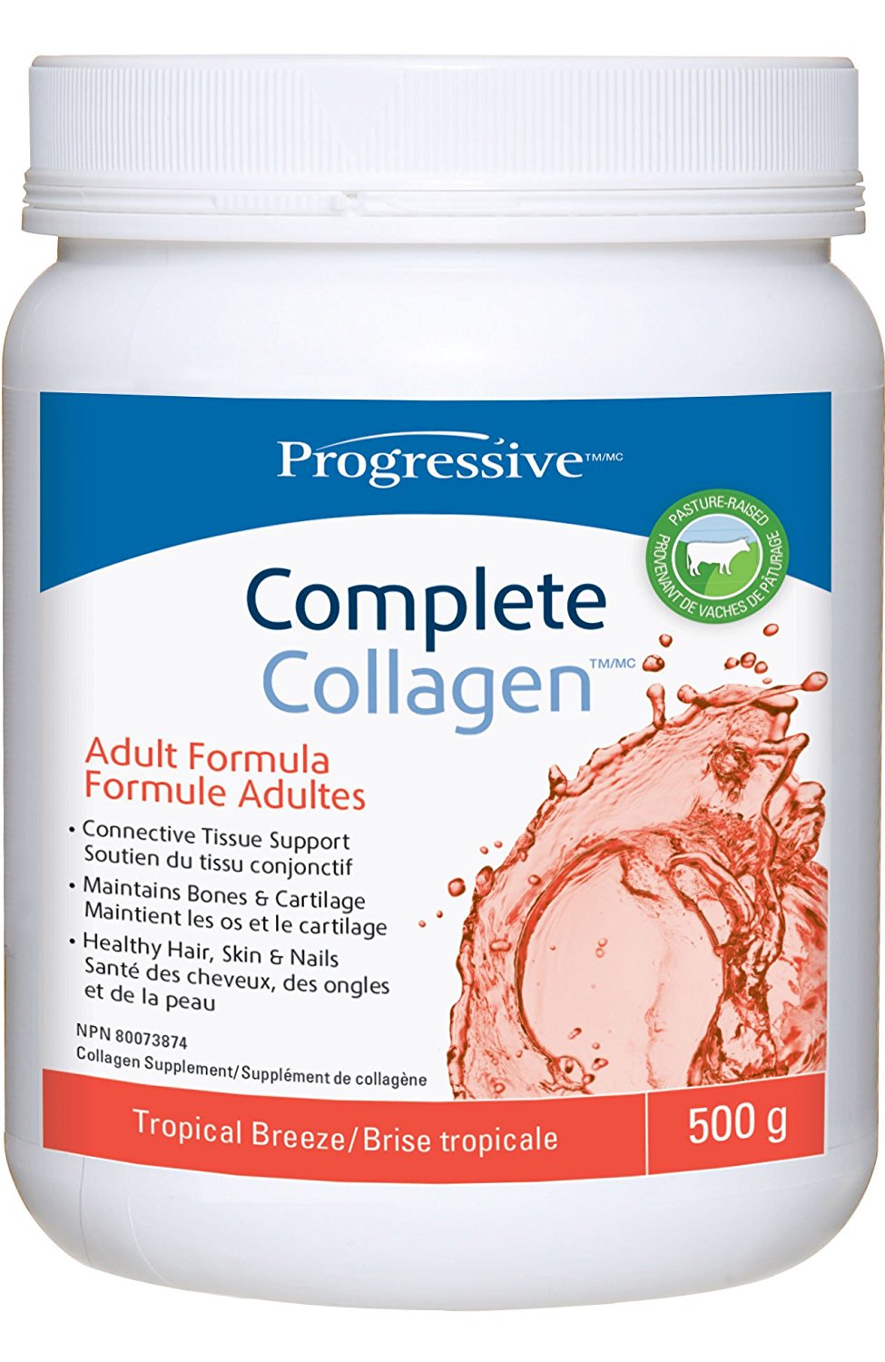 Progressive Complete Collagen Tropical Breeze (500g)