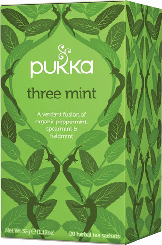 Pukka Three Mint Tea (20 Bags)