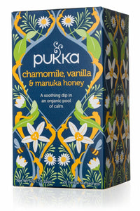 Pukka Chamomile, Vanilla & Manuka Honey Tea (20 Bags)