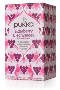 Pukka Elderberry & Echinacea Tea (20 Bags)