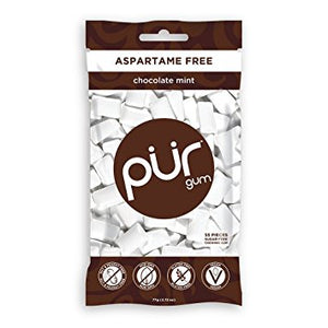 PUR Gum Chocolate Mint (55 Pieces)