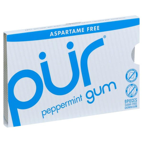 PUR Gum Peppermint (9 Pieces)