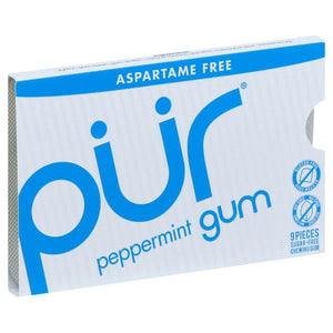 PUR Gum Peppermint (9 Pieces)