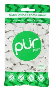 PUR Gum Spearmint (55 Pieces)