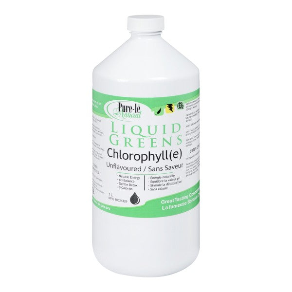 Pure-le Liquid Greens Chlorophyll Mint (1L)