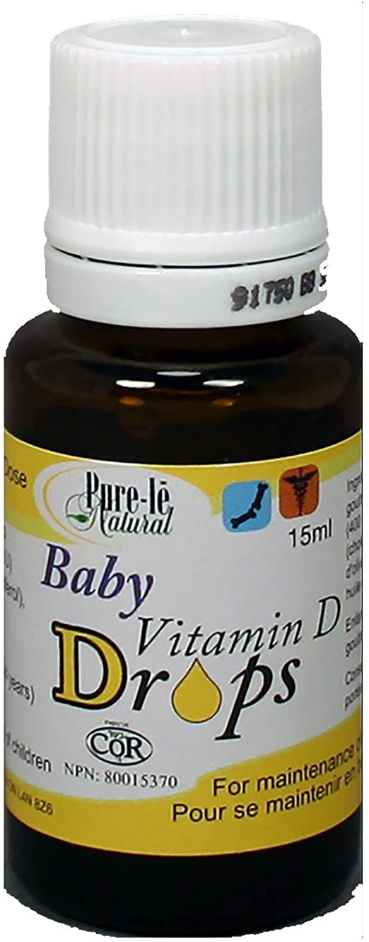 Pure-le Baby Vitamin D2 Drops (15ml)