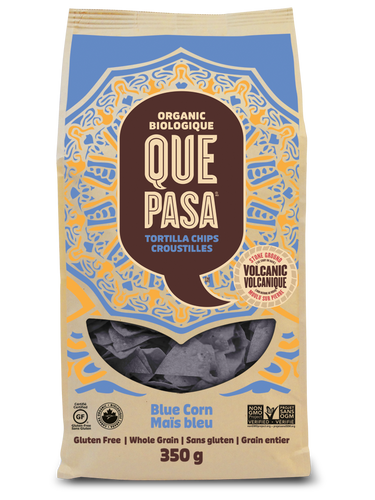 Que Pasa Blue Corn Tortilla Chips (350g)