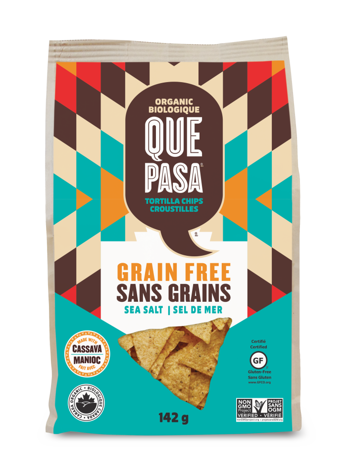 Que Pasa Grain Free Tortilla Chips Sea Salt (142g)