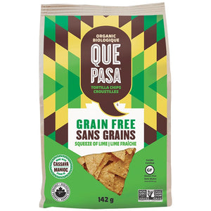 Que Pasa Grain Free Tortilla Chips Squeeze of Lime (142g)