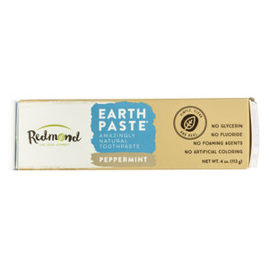 Redmond Earthpaste Peppermint Toothpaste (113g)