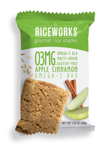 Riceworks O3MG Apple Cinnamon Fruit Bar (50g)
