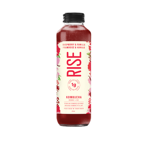Rise Watermelon & Mint Low-Sugar Kombucha (414ml)