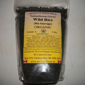 Rusty's Wild Rice Organic Wild Rice, 370g (SK Grown)