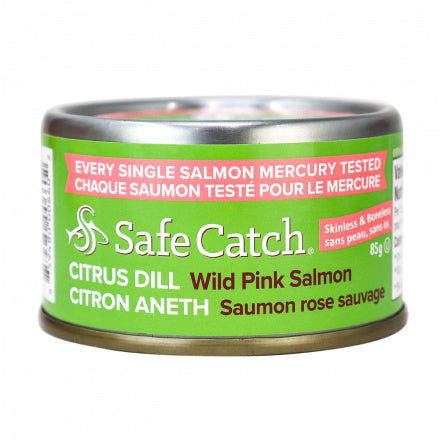 Safe Catch Wild Pink Salmon Citrus Dill (85g)
