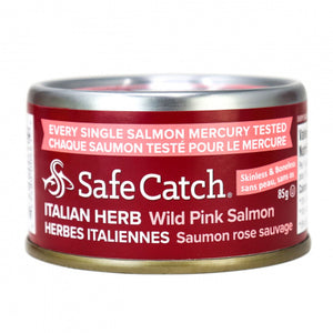 Safe Catch Wild Pink Salmon Italian Herb (85g)
