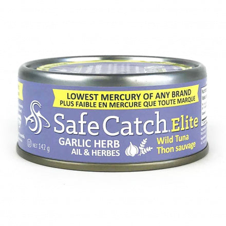 Safe Catch Wild Tuna Garlic Herb (142g)