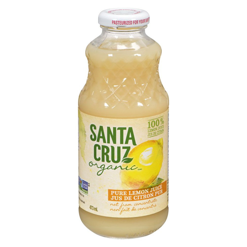 Santa Cruz Organic Pure Lemon Juice (473ml)