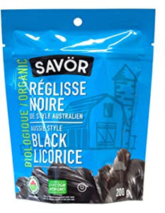 Savor Organic Black Licorice (200g)