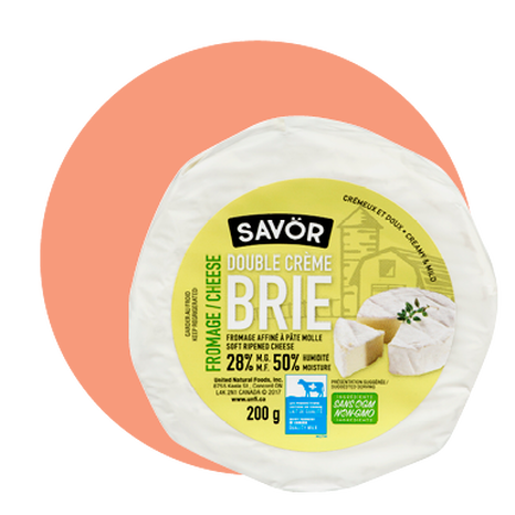 Savor Double Creme Brie Cheese (300g)