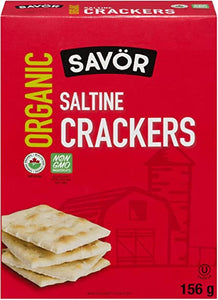 Savor Organic Saltine Crackers (156g)