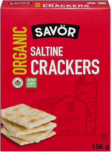 Savor Organic Saltine Crackers (156g)