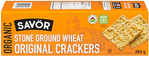 Savor Organic Stone Ground Wheat Original Crackers (283g)