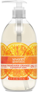 Seventh Generation Hand Wash Mandarin Orange & Grapefruit (354ml)