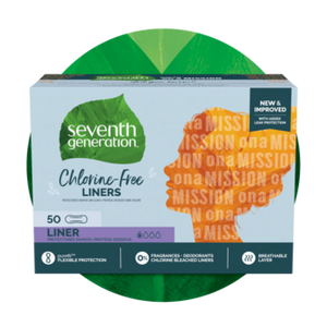 Seventh Generation Chlorine-Free Liners (50 Pack)