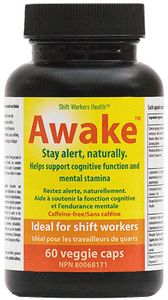 Shift Workers Health Awake Supplement (60 Capsules)