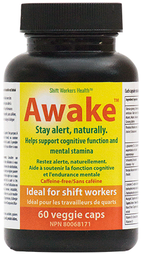 Shift Workers Health Awake Supplement (60 Capsules)