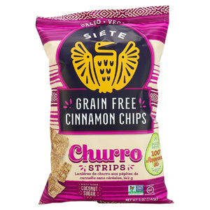 Siete Grain Free Cinnamon Chips - Churo Strips (142g)