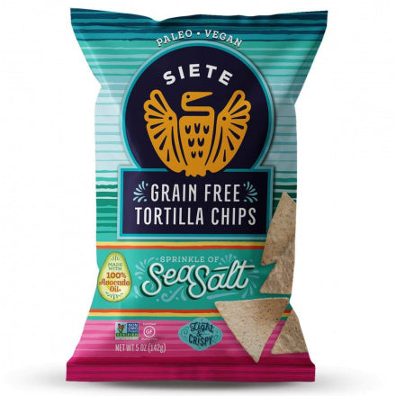 Siete Grain Free Tortilla Chips Sea Salt (142g)
