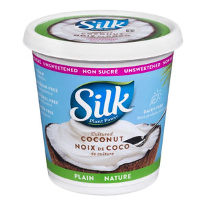 Silk Cultured Coconut Yogurt Unsweetened Plain (680g)