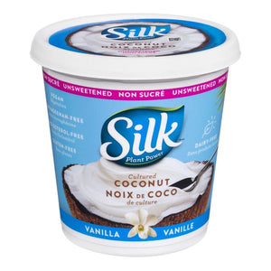 Silk Cultured Coconut Yogurt Unsweetened Vanilla (680g)