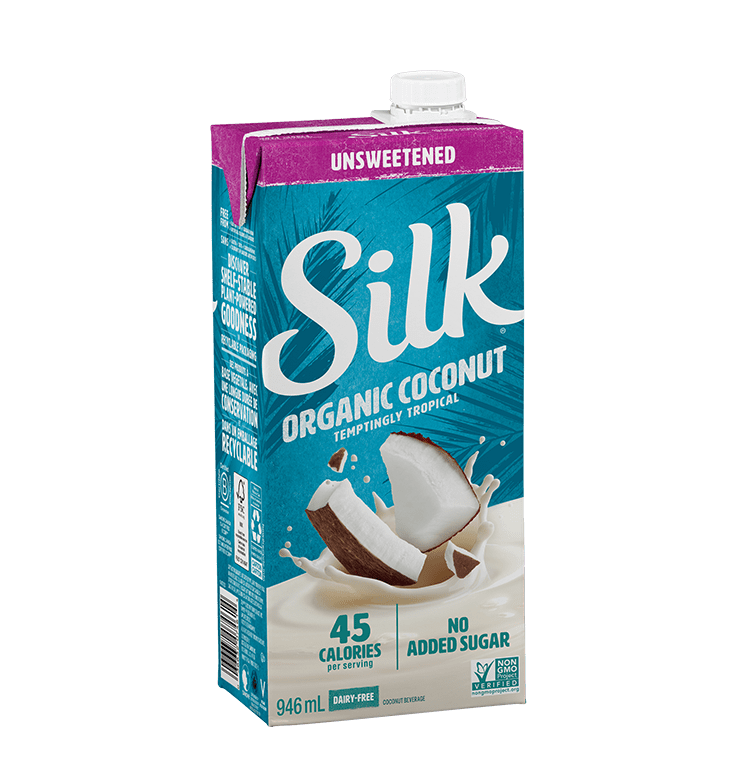 Silk Organic Unsweetened Coconut Beverage (946ml)