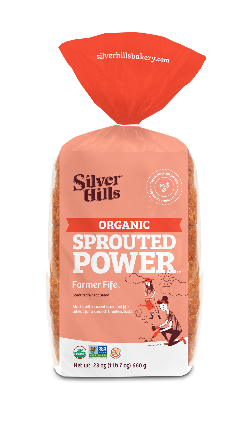 Silver Hills Sprouted Farmer Fife (660g)