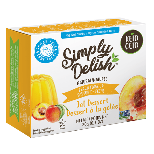 Simply Delish Jel Dessert Peach (20g)