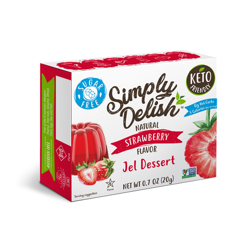 Simply Delish Jel Dessert Strawberry (20g)