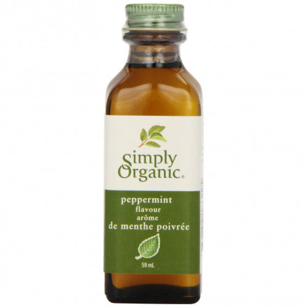 Simply Organic Peppermint Flavour (59ml)
