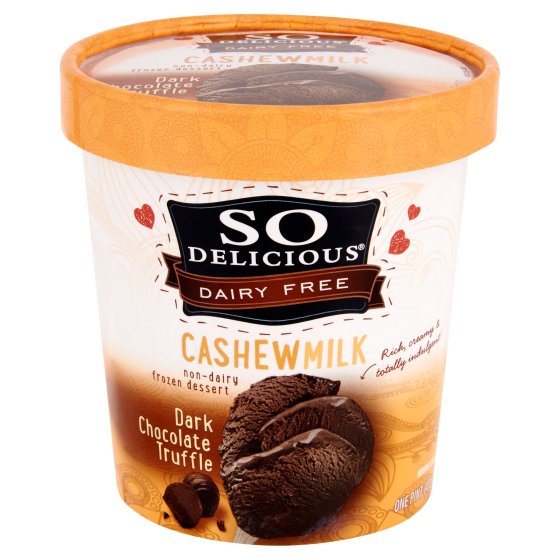 So Delicious Cashew Ice Cream Dark Chocolate Truffle (500ml)
