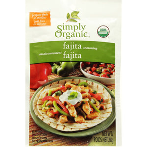Simply Organic Fajita Seasoning (28g)