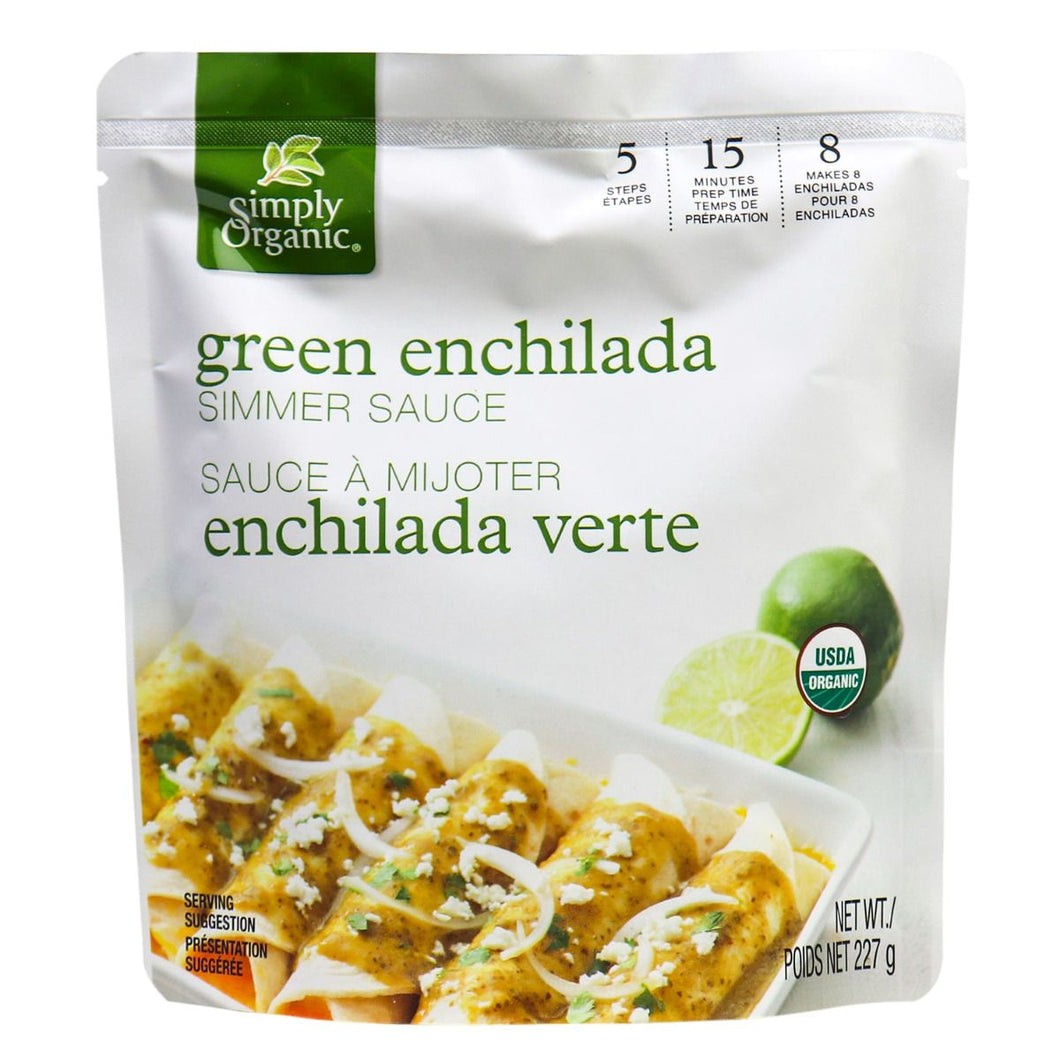 Simply Organic Green Enchilada Simmer Sauce (227g)