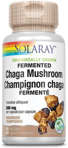 Solaray Fermented Chaga Mushroom (60 Caps)